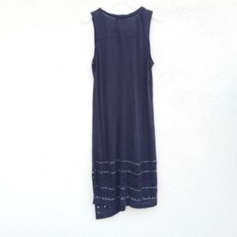 REBECCA MINKOFF Linen Studded Asymmetrical - Picture 4 of 8